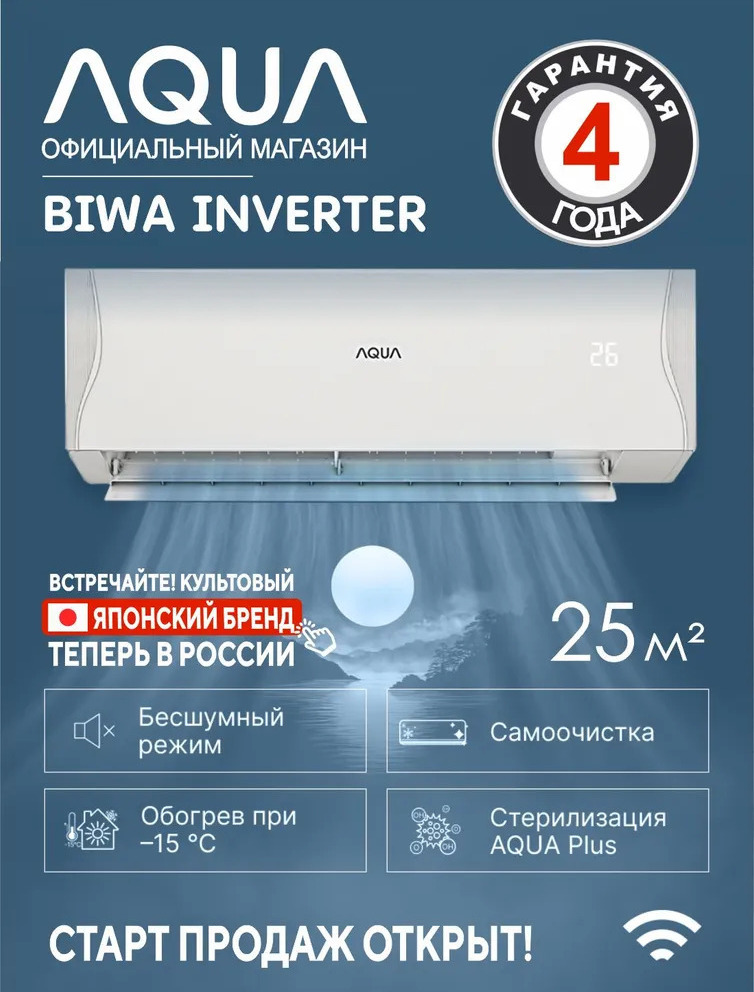 HAIER AQUA BIWA INVERTER AQI-25BIQ1/R3 HAIER AQUA BIWA INVERTER AQI-25BIQ1/R3