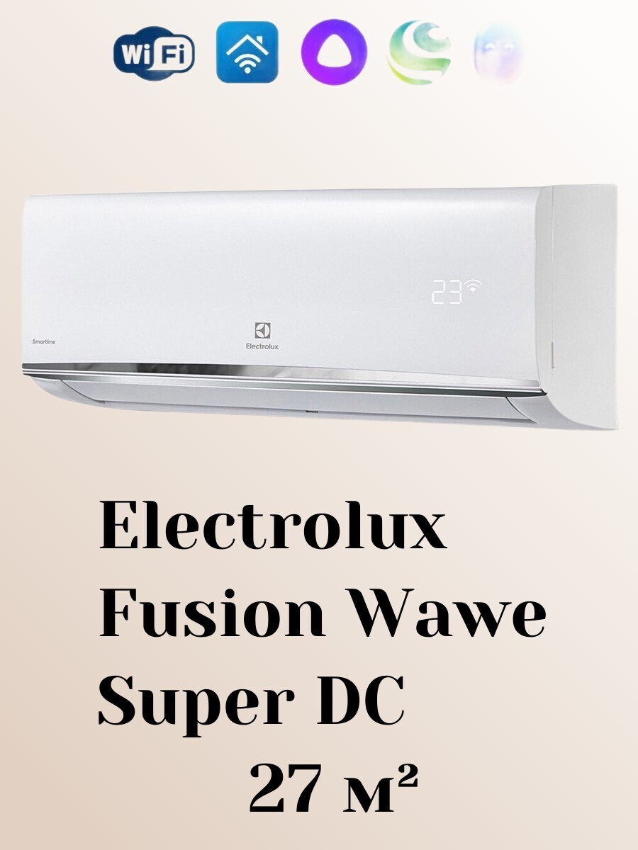 Electrolux Fusion Wawe Super DC EACS/I-09HFW/N8 Electrolux Fusion Wawe Super DC EACS/I-09HFW/N8
