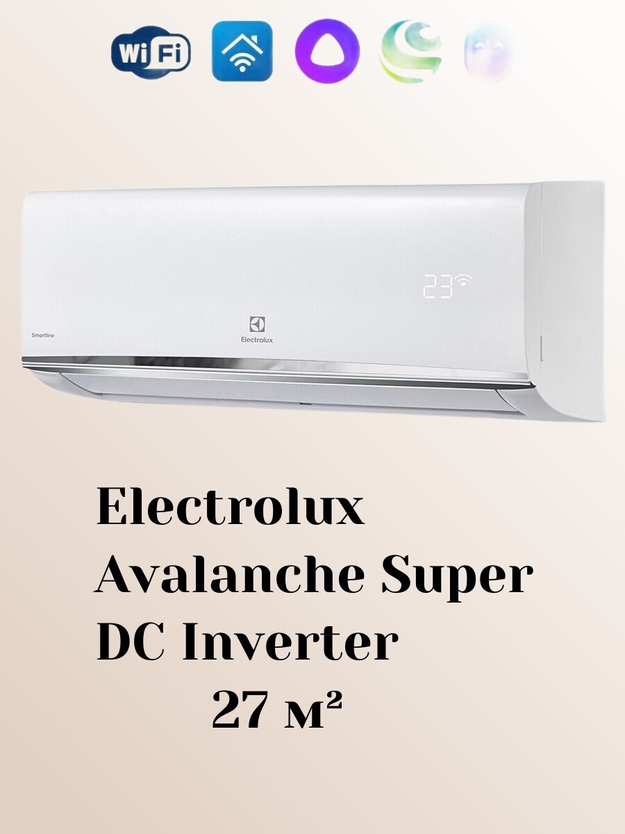 Electrolux Avalanche Super DC Inverter EACS/I-09HAV/N8_22Y Electrolux Avalanche Super DC Inverter EACS/I-09HAV/N8_22Y